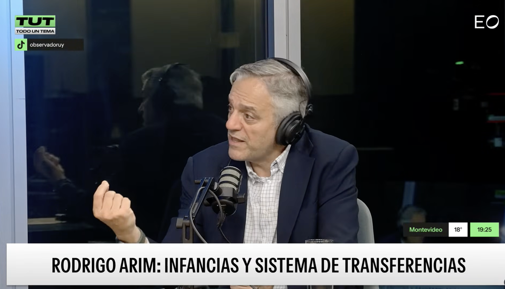 Rodrigo Arim&nbsp;en el streaming de El Observador