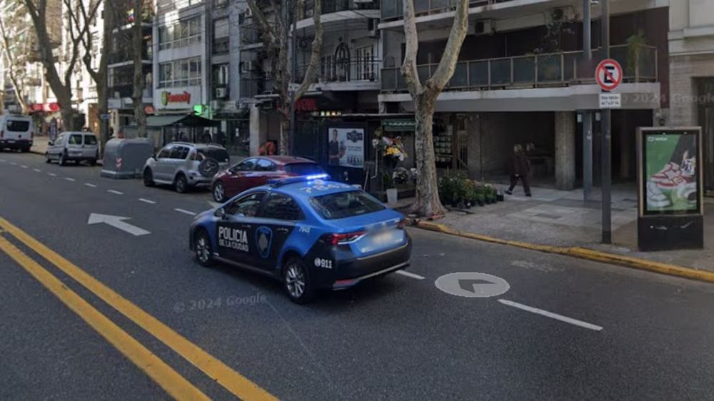 El lugar donde ocurrió el arrebato