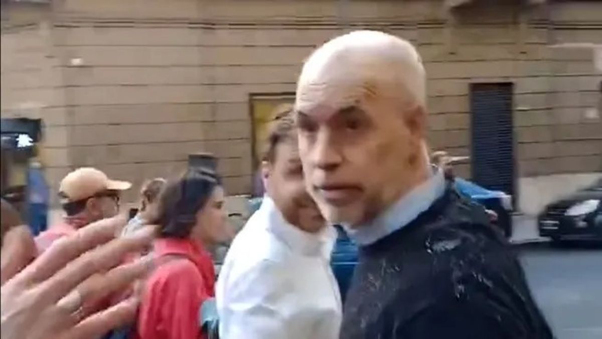 Horacio Rodríguez Larreta habló sobre la agresión sufrida en la marcha