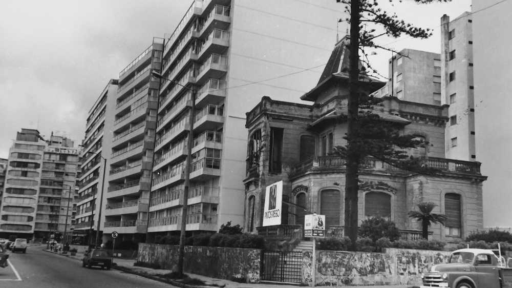 Facultad de Ciencias y la rambla de Pocitos 30 años después.