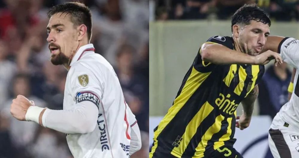 Sebastián Coates y Eric Remedi