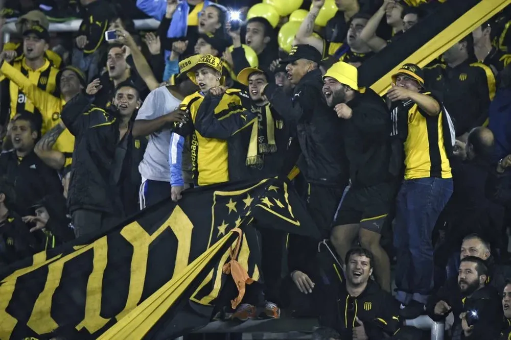 La hinchada de Peñarol