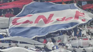 Los hinchas de Nacional