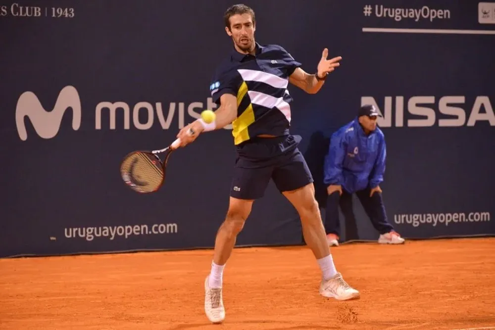 Pablo Cuevas en el Uruguay Open