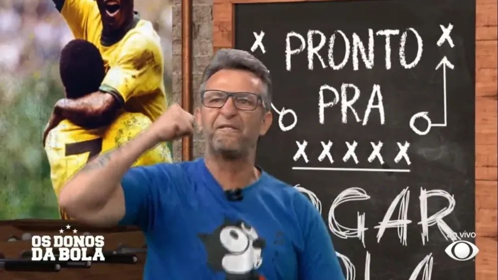 El comentarista Neto, denunciado por Tite