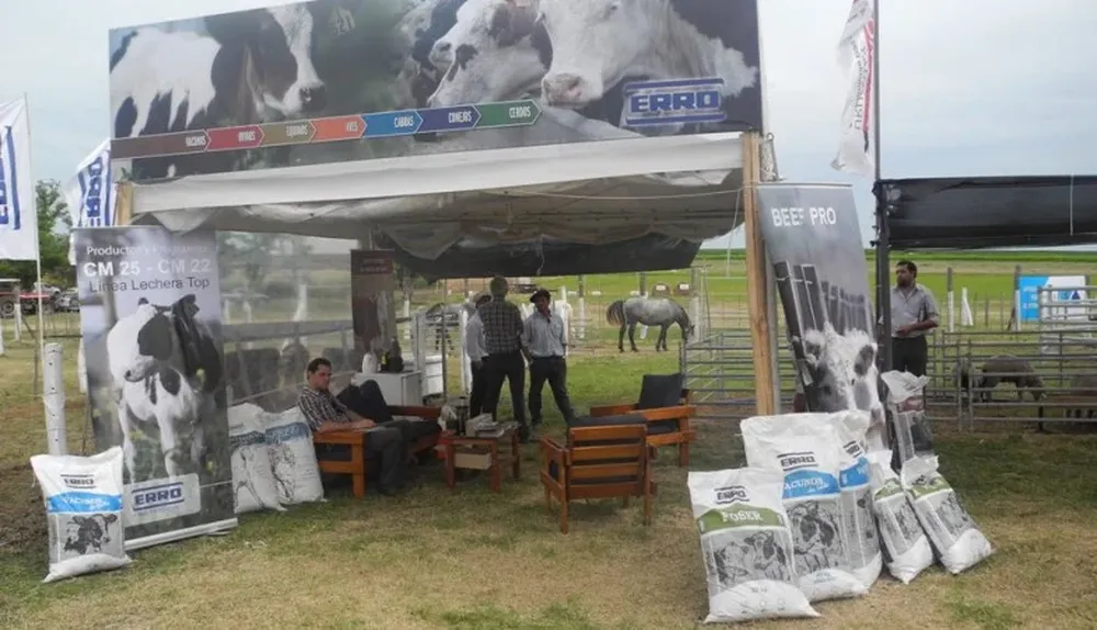 El stand de Erro en la Expoactiva