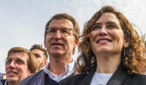 Isabel Díaz Ayuso y Alberto Núñez Feijóo