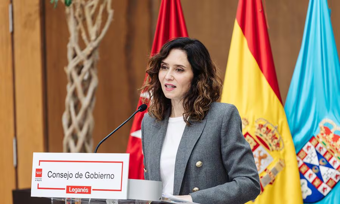 Isabel Díaz Ayuso, presidenta de la Comunidad de Madrid
