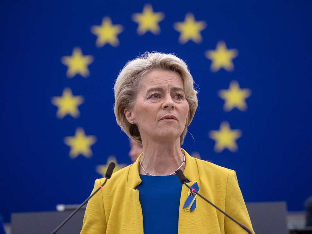 La presidenta de la Unión Europea, Úrsula Von der Leyen.