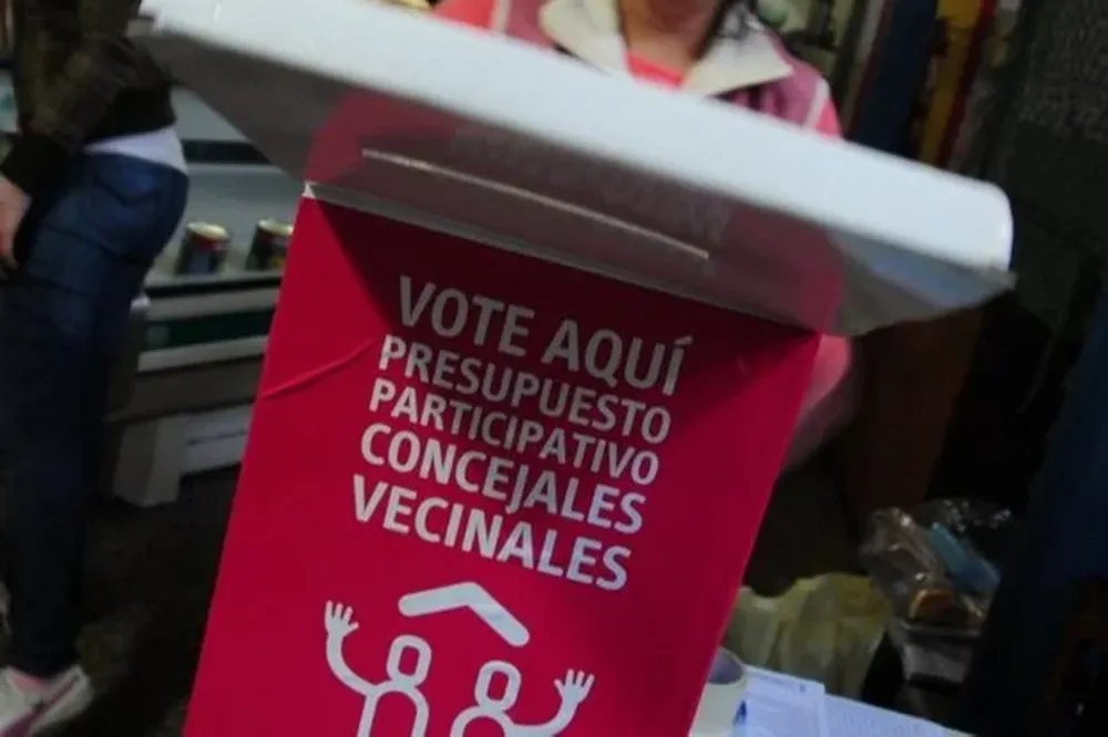 Este domingo se realizan las elecciones del presupuesto participativo