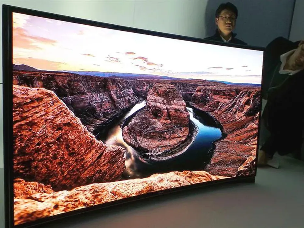 Samsung presentó un prototipo de pantalla flexible en el marco de la Feria de Electrónica de Consumo (CES) en Las Vegas, a principios de enero