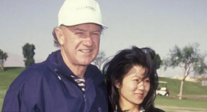 Gene Hackman y su esposa, Betsy Arakawa.