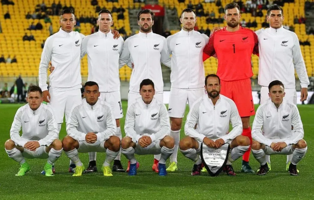 El equipo de Nueva Zelanda