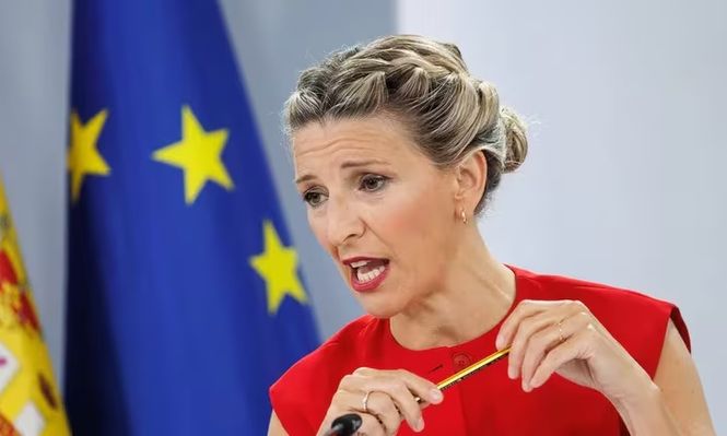 Yolanda Díaz habló tras su renuncia.