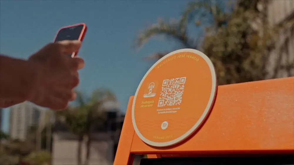 En cada punto hay un código QR para saber más sobre el lugar.