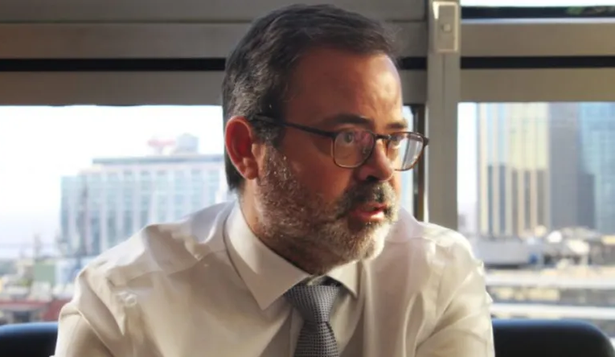 Saliente embajador de Argentina, Roberto Sebastián Bosch.