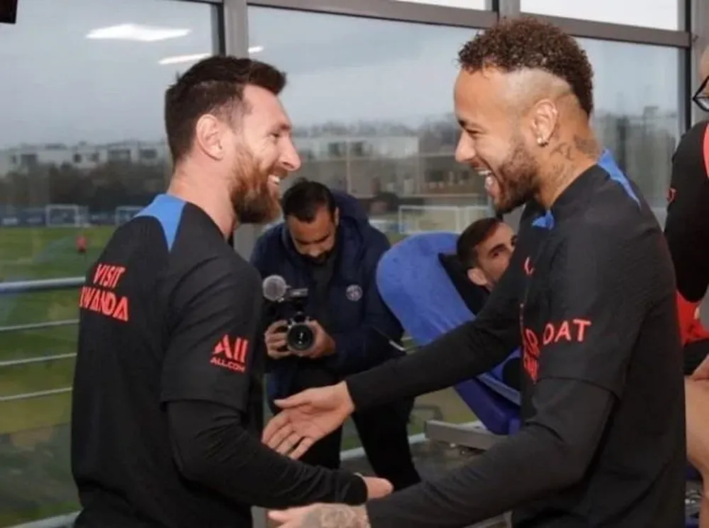 Messi y Neymar