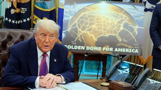 Trump aseguró que terminará de construir el "domo dorado" antes de terminar su gobierno.