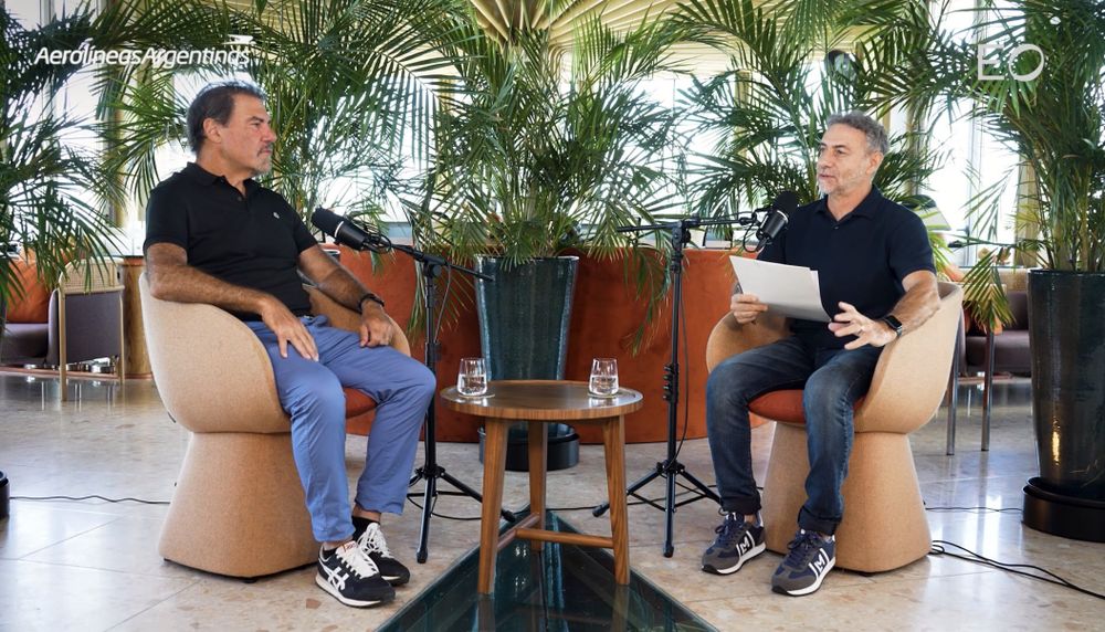 Claudio Zuchovicki junto a Luis Majul.