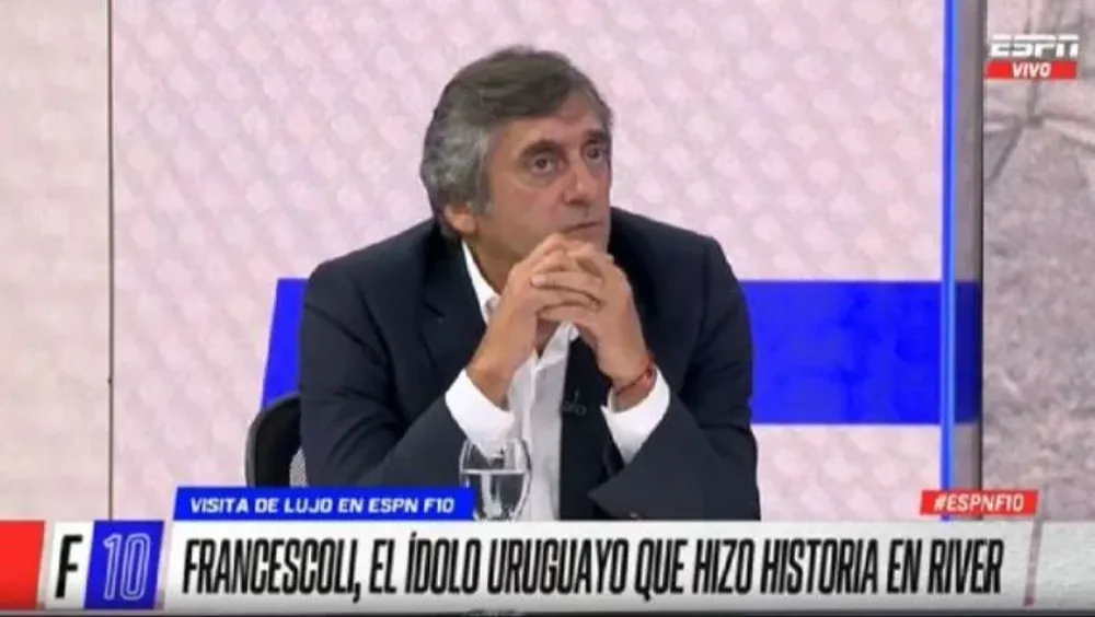 Enzo Francescoli habló de varios temas en una entrevista
