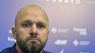 Jadson Viera en la presentación como nuevo técnico de Nacional Jadson Viera en la presentación como nuevo técnico de Nacional