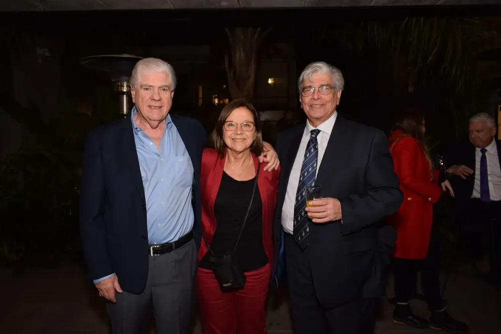 Leopoldo Barreira, Cristina Cavagnaro y Claudio Castro.