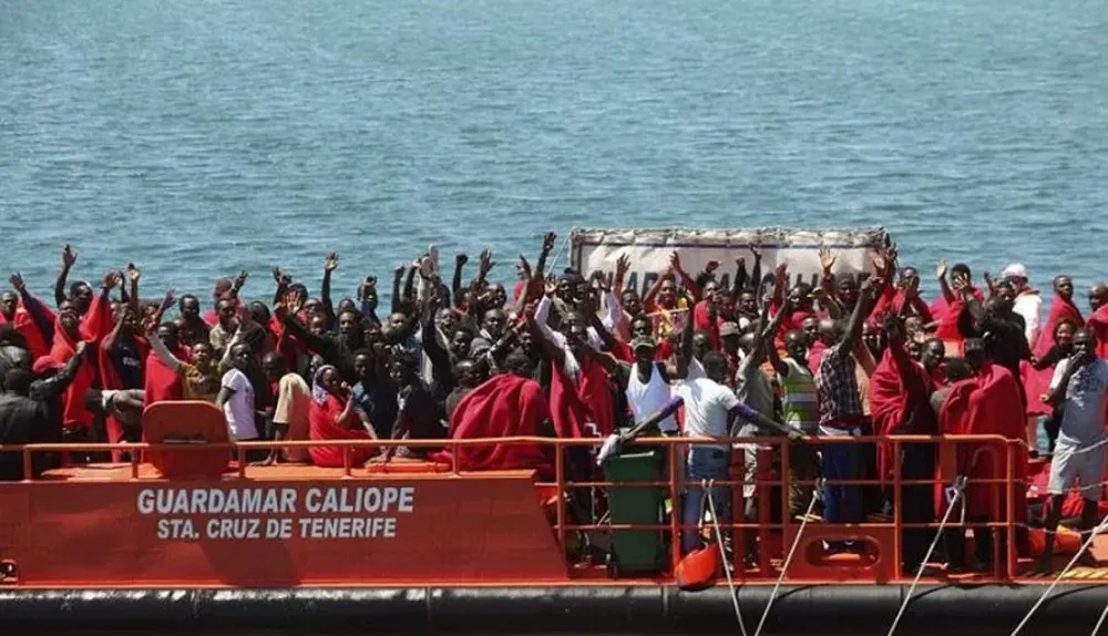 Se calcula que unas 1.300 ilegales llegaron a España provenientes de Marruecos.