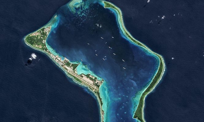 La isla Diego García, la más grande del archipiélago de Chagos, es considerada estratégica para Reino Unido y Estados Unidos por su ubicación en el océano Índico.
