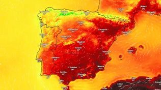 España va por su tercera ola de calor: una masa de aire africano dispara los termómetros hasta los 44 ºC