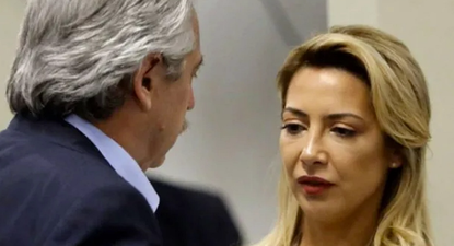 Fabiola Yáñez y Alberto Fernández