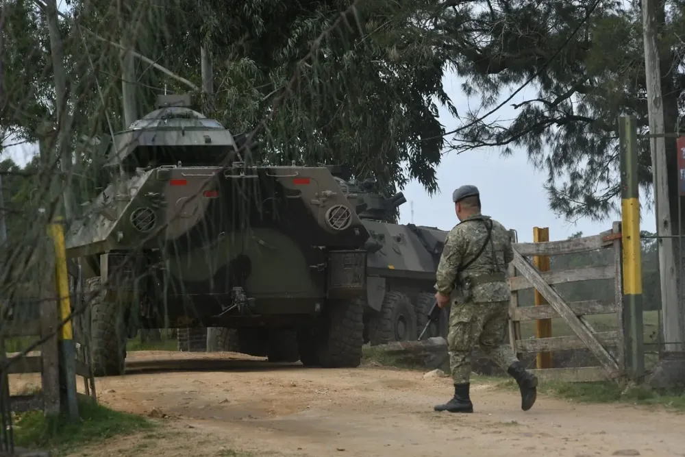 El ingreso del Batallón 14 cerca de Toledo