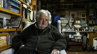 José Mujica en su internación domiciliaria.