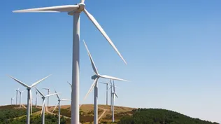 La energía eólica es una de las principales fuentes de abastecimiento del país.