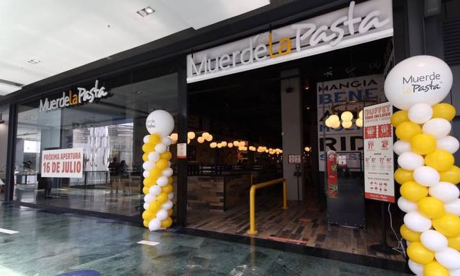 Restaurante de la cadena Muerde la Pasta