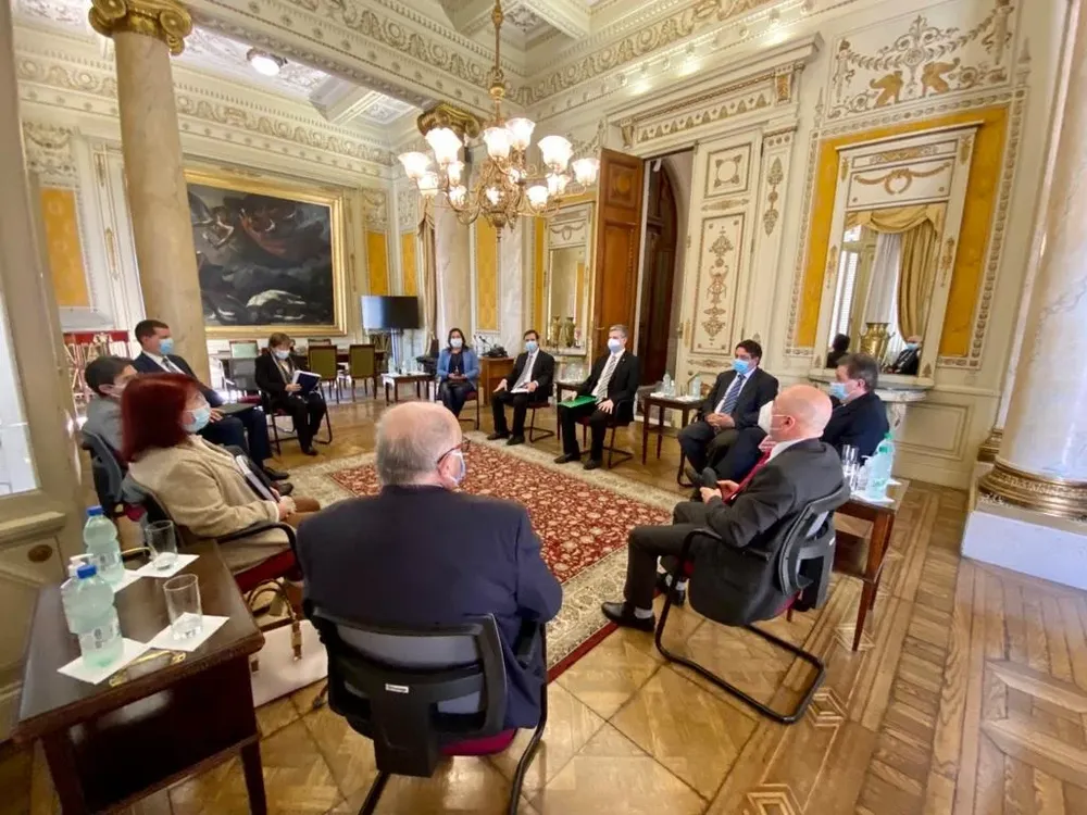 Diputados de la coalición se reunieron con la SCJ
