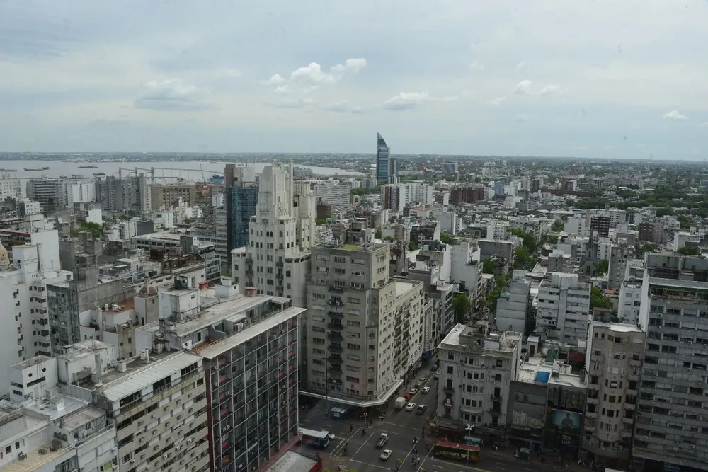 Vista de Montevideo.