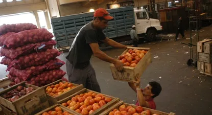 Los precios de algunas frutas y hortalizan cotizaron esta semana a la baja.