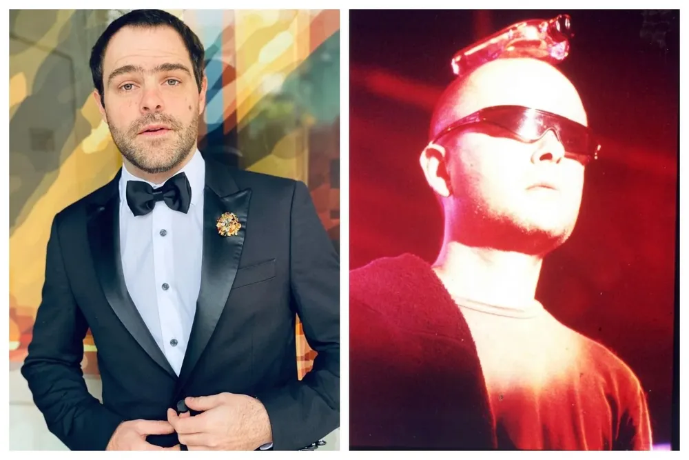 Peter Lanzani y Luca Prodan