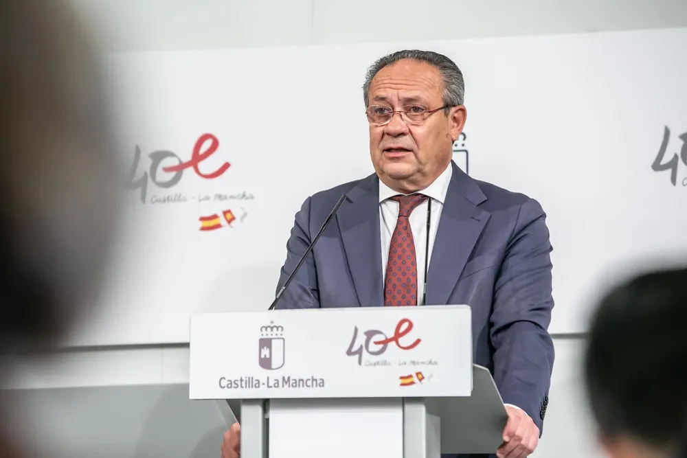El consejero de Hacienda de Castilla-La Mancha, Juan Alfonso Ruiz Molina.