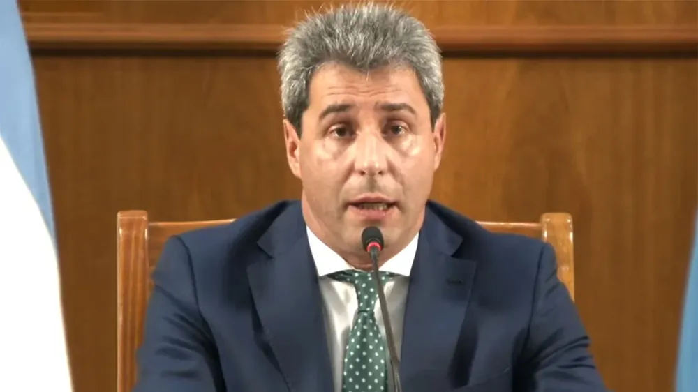 El gobernador de San Juan, Sergio Uñac