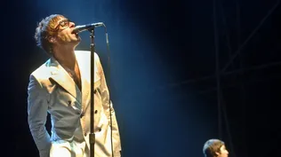 Los hermanos Gallagher cuando estaban en Oasis