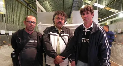 El Observador | Integrantes de la cabaña con el mejor macho de la exposición