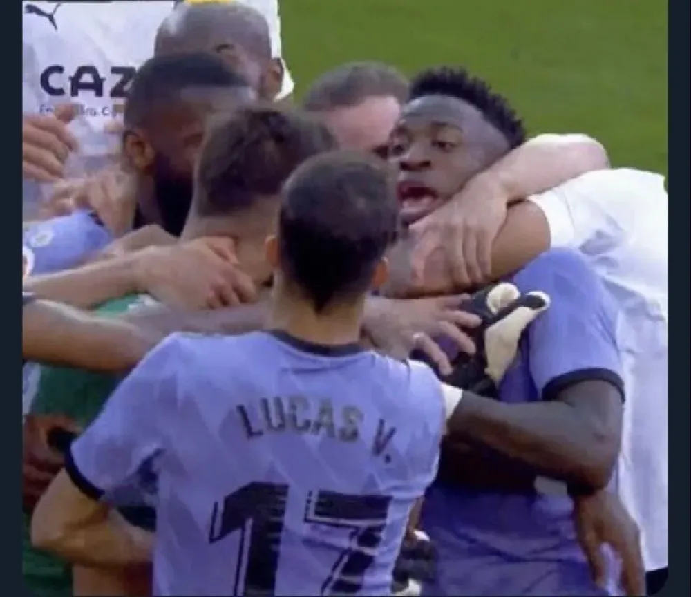 Imagen que no se vio en el VAR