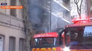 Incendio en un edificio en construcción en Minas y Constituyente