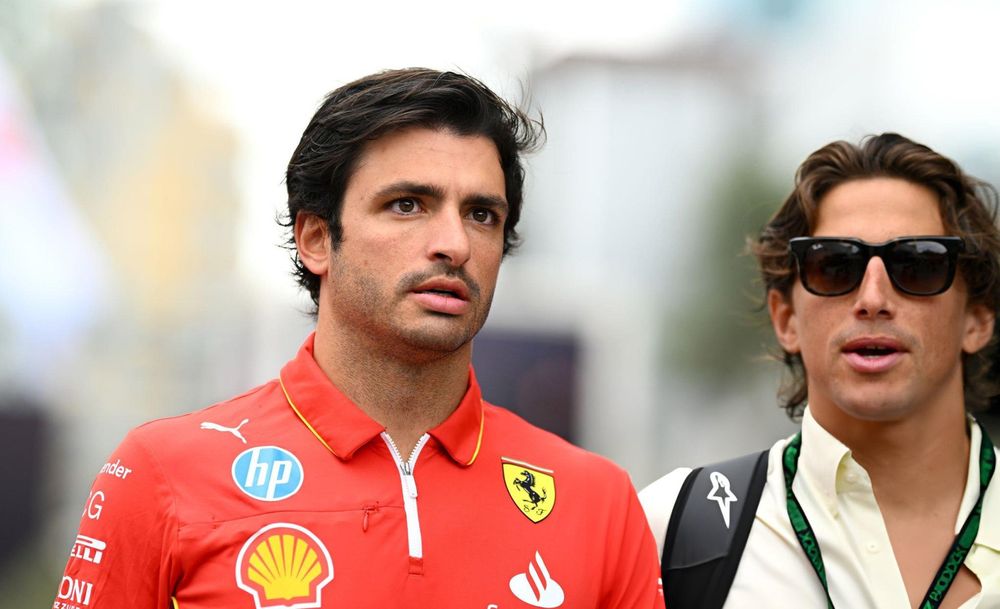 Carlos Sainz, optimista con la qualy.