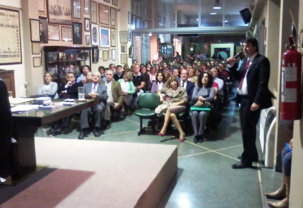 Uno de los talleres de capacitación presentados en la sede de Anrtci