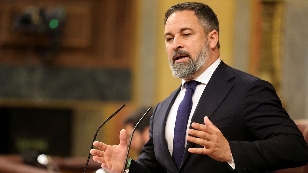 Santiago Abascal, líder de Vox.