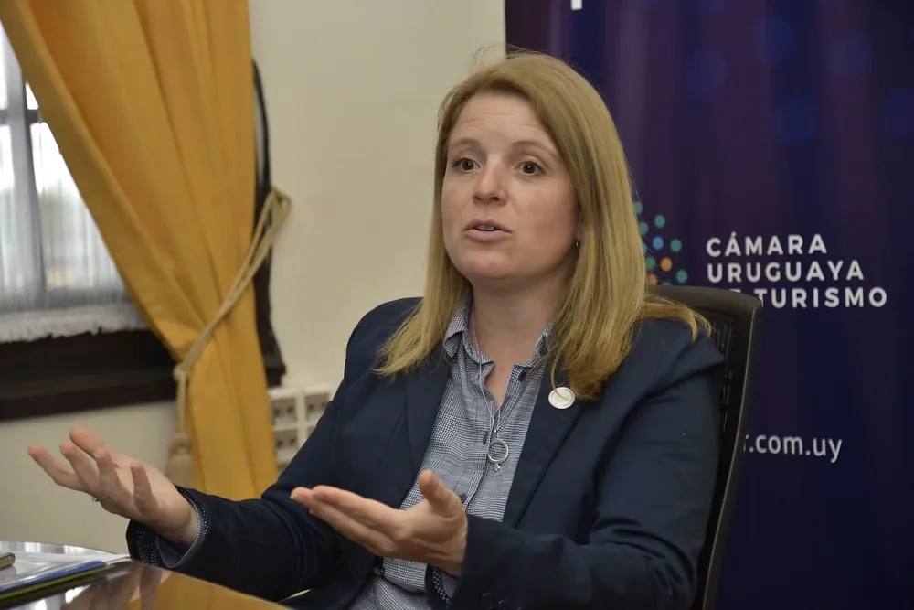 Marina Cantera, presidenta de la Cámara Uruguaya de Turismo