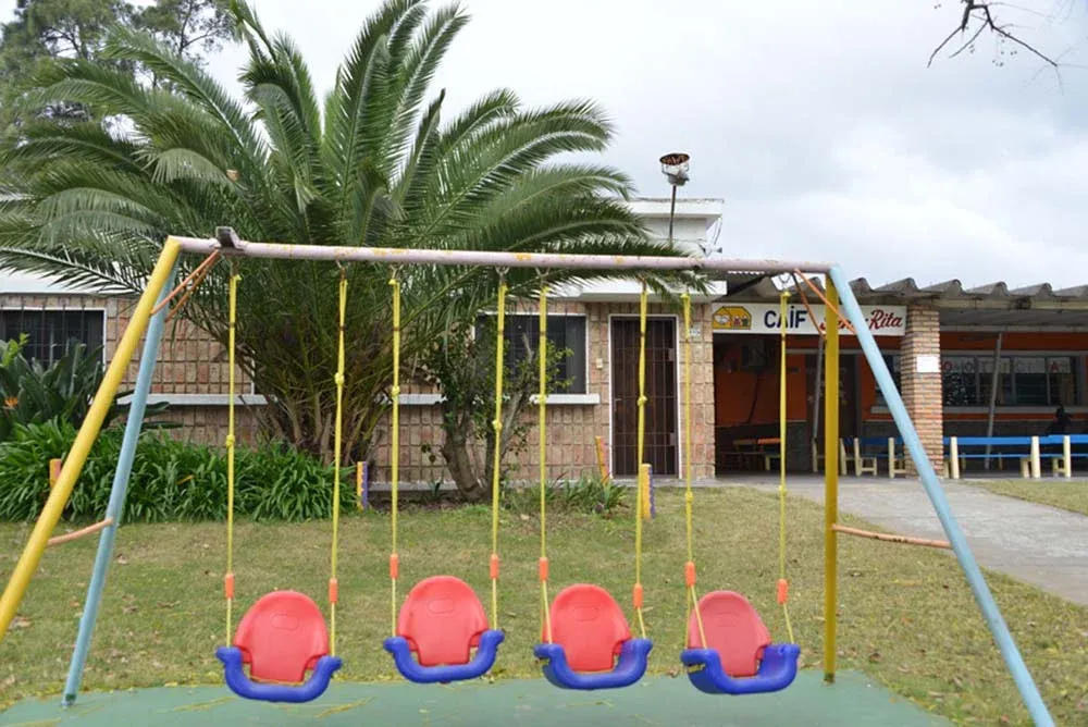 Hay 380 CAIF en todo el país que atienden a 33 mil niños. C. Arregui