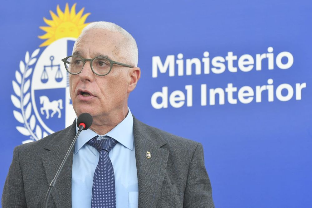 Carlos Negro en su asunción como ministro del Interior Carlos Negro en su asunción como ministro del Interior